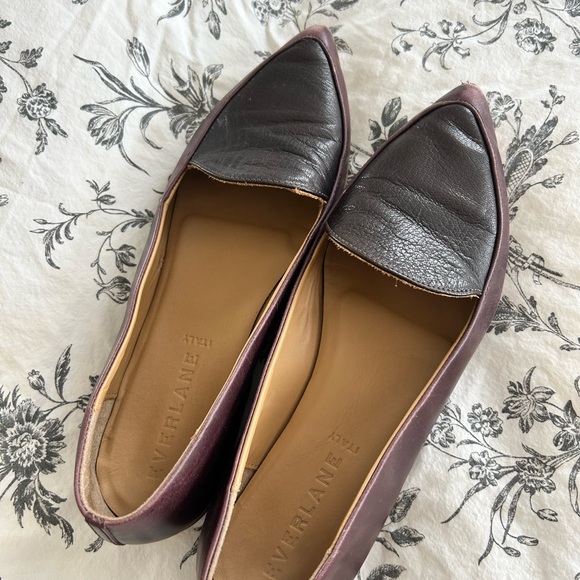 Everlane Modern Point Loafer Burgundy - Picture 6 of 6